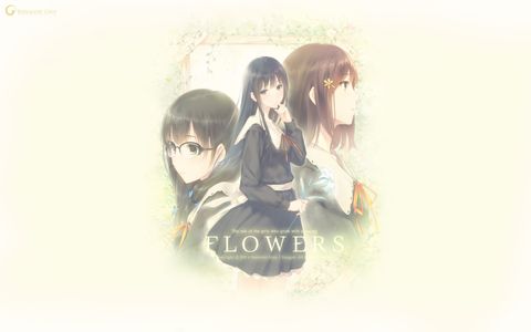 [140418] [Innocent Grey] FLOWERS 初回限定版 + Drama CD + Bonus + Wallpaper [Visual Novel]