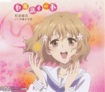 [ASL] Itou Kanae - Hanasaku Iroha Character Song - Semi Sweet [MP3] [w Scans]