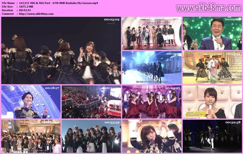 [MUSIC VIDEO]161231 48G & 46G Part - 第67回 NHK 紅白歌合戦.mp4