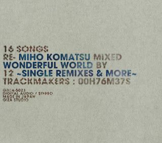 [Album] Miho Komatsu - Wonderful World ~Single Remixes & More~ (2002.11.27/Flac/RAR)