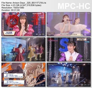 [TV-Variety] Anison Days - 2023.09.29 - #320 Song Collection! vol.52