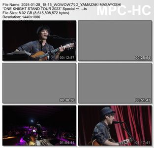 [TV-Variety] 山崎まさよし - YAMAZAKI MASAYOSHI "ONE KNIGHT STAND TOUR 2023" Special ～with 塩谷哲～(WOWOW Pl...