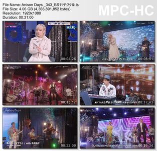 [TV-Variety] Anison Days - 2024.03.08 - #343 Song Collection! vol.58
