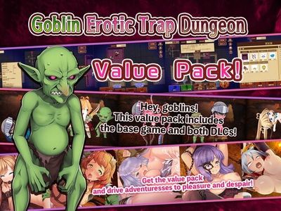 [230807][緑の帝国] Goblin Erotic Trap Dungeon~Value Bundle~ (English)