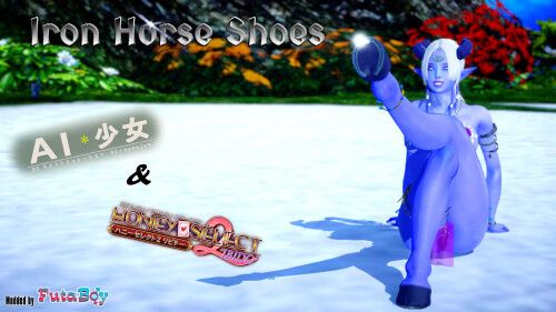 Iron Horse Shoes for [ILLUSION] AI-Shoujo & Honey Select 2 by FutaBoy