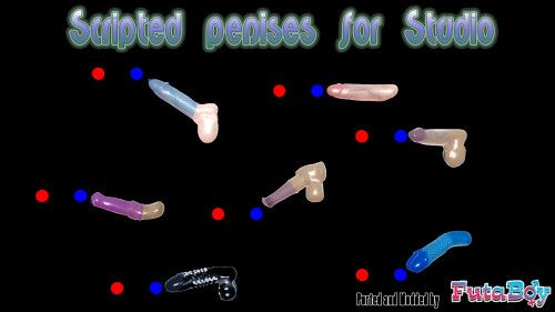 Scripted Penises for [ILLUSION] AI-Shoujo & Honey Select 2 by FutaBoy
