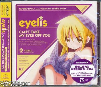 [ASL] eyelis - Hayate no Gotoku OP - CAN'T TAKE MY EYES OFF YOU [MP3] [w Scans]