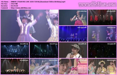 [MUSIC VIDEO]170209 NMB48 チームＭ「アイドルの夜明け」公演