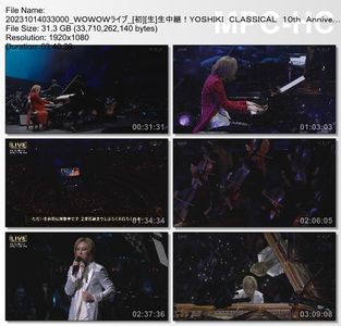 [TV-Variety] YOSHIKI CLASSICAL 10th Anniversary World Tour with Orchestra 2023 'REQUIEM' (WOWOW L...