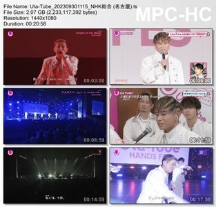 [TV-Variety] Uta-Tube "HANDS FES ▼DA PUMP LIVE SP" (NHKG Nagoya 2023.09.30)