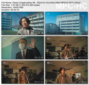 [TV-Variety] マカロニえんぴつ - おかえり音楽室 "マカロニえんぴつ" (SSTV 2024.03.18)
