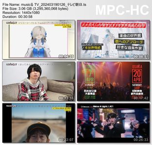 [TV-Variety] musicる TV - 2024.03.18