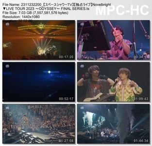 [TV-Variety] Novelbright LIVE TOUR 2023 ~ODYSSEY~ FINAL SERIES (SSTV 2023.11.23)