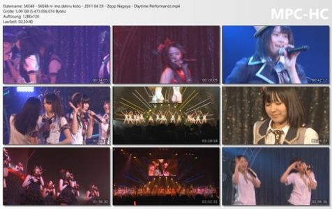 [TV-SHOW] SKE48 - SKE48に、今、できること Concert @ Zepp Nagoya (Daytime Performance) (2011.04.29) (DVDRIP)